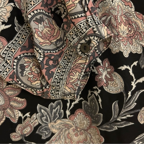 NWT LUCKY BRAND Border sprint Floral Tunic Size 1X - Picture 8 of 10